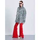 Oversize animal print  jacket MICHELE | Libelloula women fashion and accessories