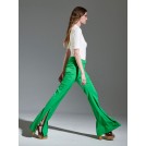 Παντελόνι πράσινο ριχτό καμπάνα Karen | Libelloula Μοντέρνα γυναικεία ρούχα