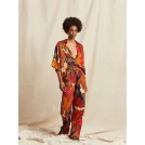 Sweatpants floral side stripes ZAYLA | Libelloula women fashion and accessories