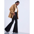 Camel oversize pea coat TRIXIE  | Libelloula women fashion and accessories