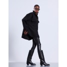 Black shirt jacket BLAER | Libelloula women fashion and accessories