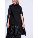Πλεκτό μαύρο ζιβάγκο MAXIME | Libelloula Μοντέρνα γυναικεία ρούχα