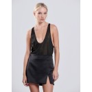 Μini black tierred skirt KELCEY | Libelloula women fashion and accessories