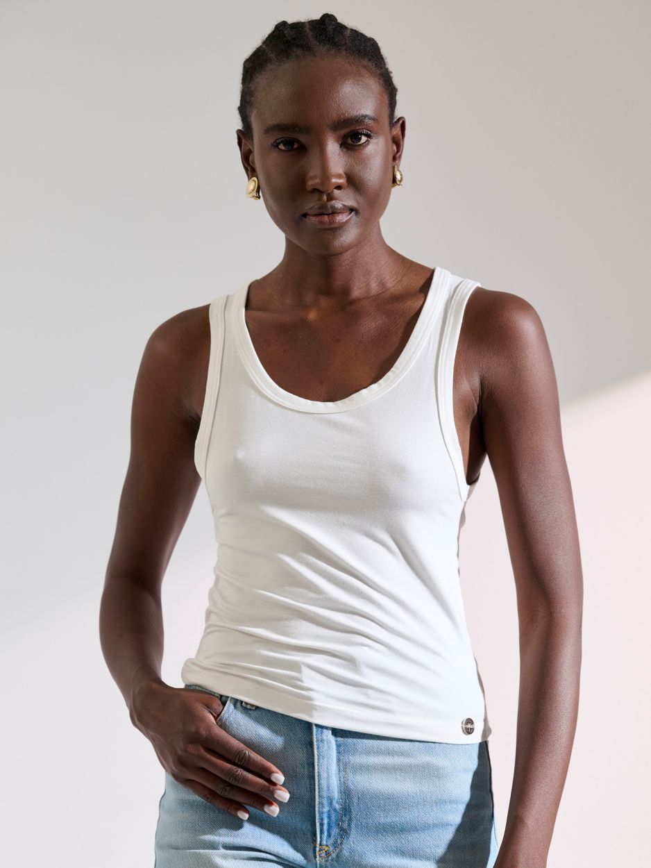 White tank top BRIA