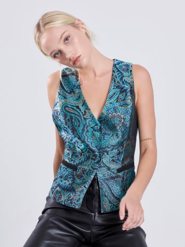 Brocade vest CHANTAL